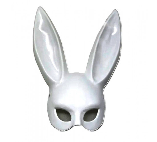 Карнавальная маска с ушками зайца