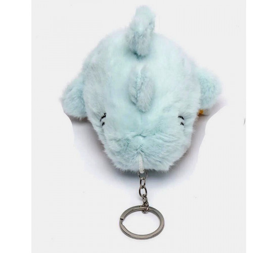 Кот Акула / мягкая  плюшевая игрушка-брелок 