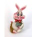 Кролик с бантиком фигурка 4х4х7,5см W-0076