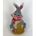 Кролик с бантиком фигурка 4х4х7,5см W-0076