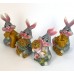 Кролик с корзинкой денег фигурка 3х3,5х5,5см W-0078