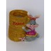 Кролик нарядный с деньгами/стакан для ручек 7,5см W0123