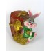 Фигурка "Кролик с сейфом" 10см W-8071