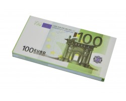 Денежный блокнот "100 евро." 100л.