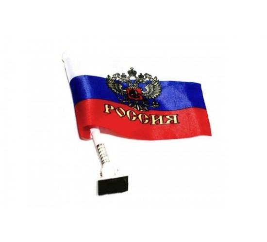 Флаг российский на липучке 