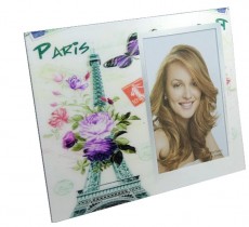 Фоторамка 3D пластик "Париж в цветах"