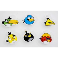 Набор из 6 зажимов "Angry Birds"