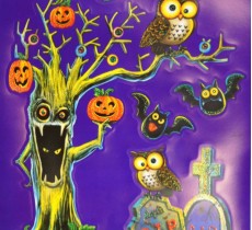 Наклейка интерьерная "Хэллоуин"