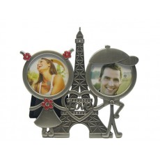 Фоторамка металл со стразами "Любовь в Париже"