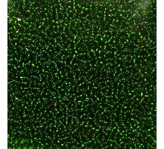 Зеленый темный с серебряной вставкой (450гр)